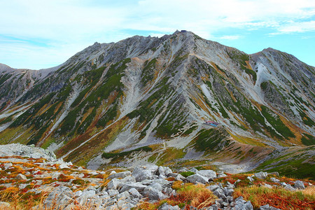 秋天的山日本的立山图片