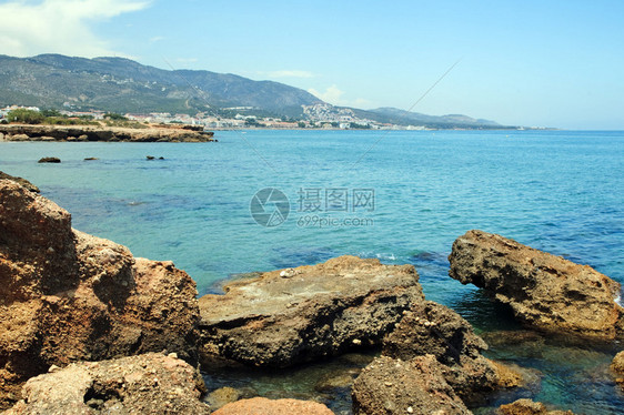 阿尔科西布雷海岸一景西图片