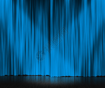 蓝幕舞台背景图片
