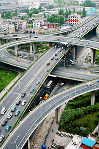 杭州的一个路口图片