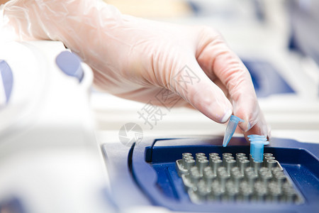 复制DNA实时PCR循环器背景图片