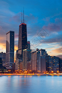 芝加哥市中心的图片