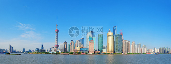 上海天空全景图片