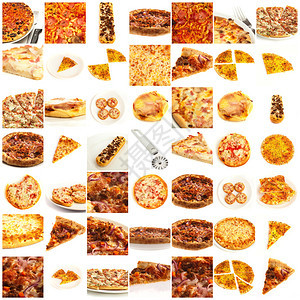 披萨摊位图片