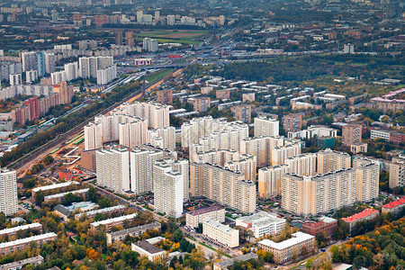 莫斯科现代城市住宅区图片