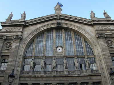 法国巴黎北站Garedu图片