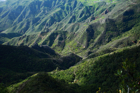 加那利群岛Tenerife山背景图片