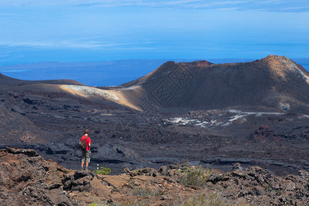 厄瓜多尔加拉帕戈斯群岛内格拉火山世界图片