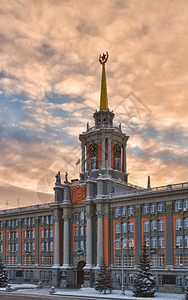 Yekatererinburg市的行图片