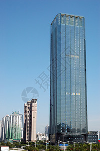 广东省深圳市现代摩天大楼富江区办公图片
