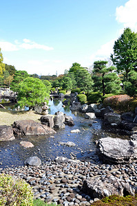 日本京都Nijo城堡有日本图片