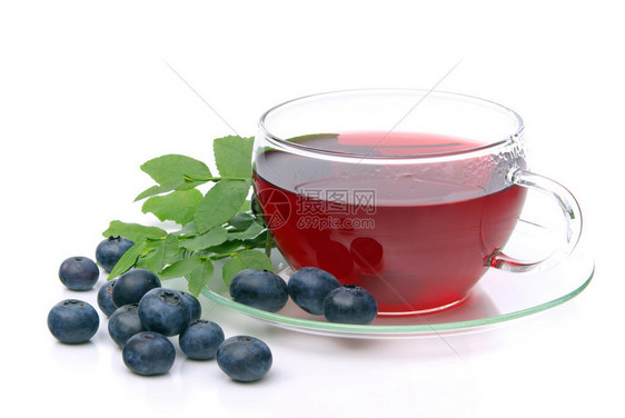 蓝莓茶图片