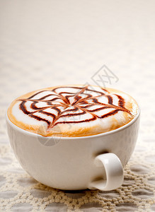 经典意大利卡布奇诺咖啡杯图片