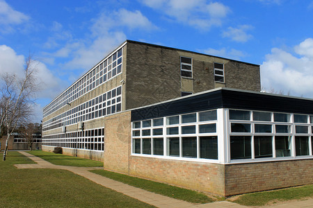 在英国斯卡拉堡的中学校舍图片