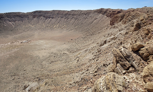 撞击陨石坑Arizoon背景图片