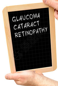 手上的黑板是最常见的失明原因图片
