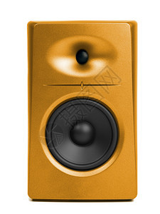 金色音频扬声器音响工作室监图片
