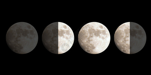 月球阶段新第一季度图片