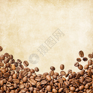复古咖啡背景图片