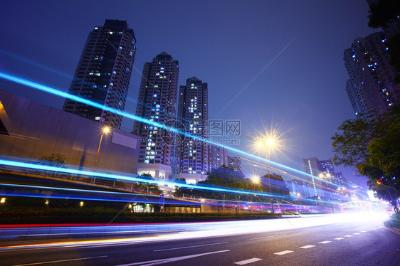 夜间公路图片