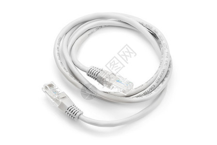 白色光纤电缆图片