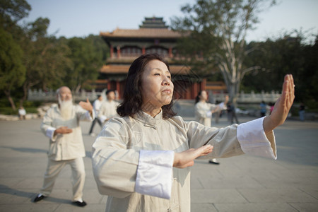 练太极图片