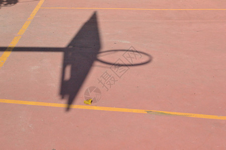 篮球的影子图片