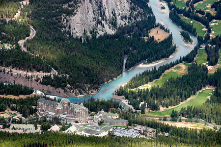 FairmontBanffSprings酒店和高图片