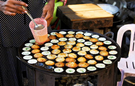 缅甸甜点在缅甸图片