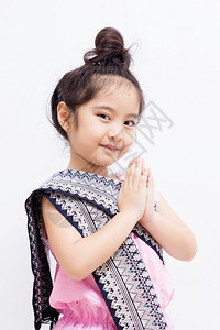 亚洲小孩欢迎Sawa背景图片