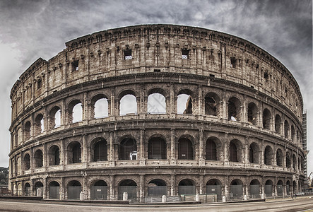 古老的罗马巨石剧院废墟位于罗马的意大利图片