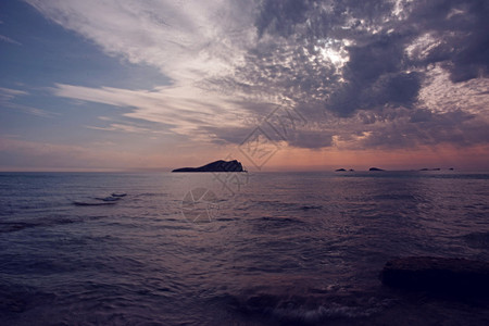 巴利阿里海岛日出海景日落伊维萨岛假期图片