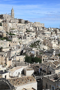 古老的Matera镇意大利的非图片