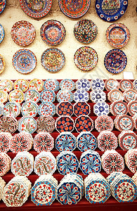陶器店的陶瓷艺术火鸡图片