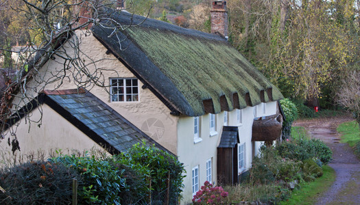 英格兰萨默塞特的老小屋楼层图片