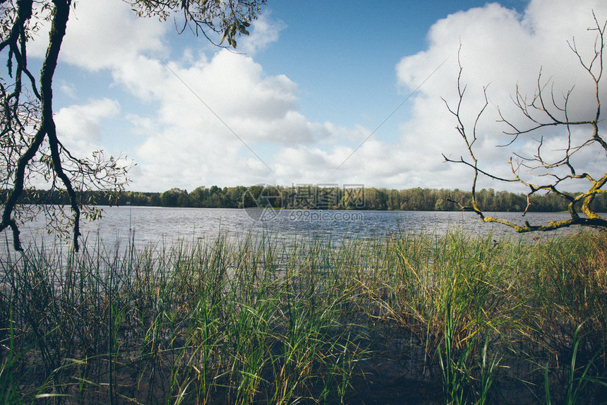 秋天湖高清图片下载正版图片504846709摄图网
