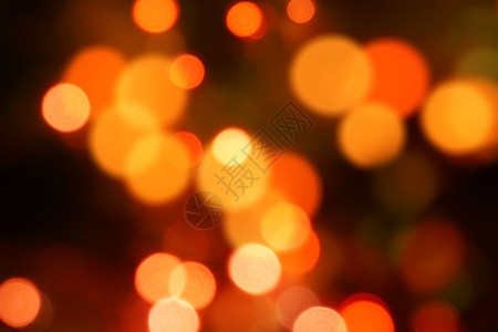 圣诞节晚宴上灯光模糊的b图片