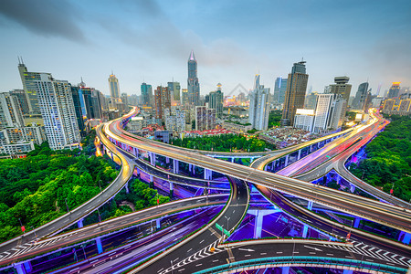 上海空中观光和高速高清图片