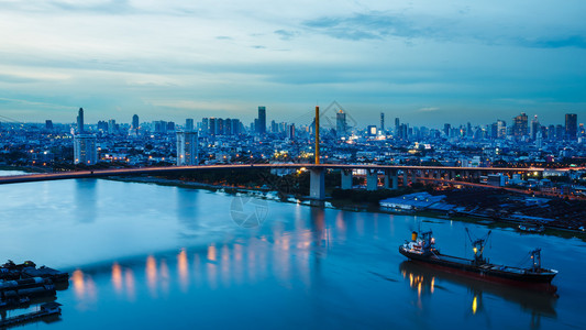 泰国清晨时分Bangkok城图片