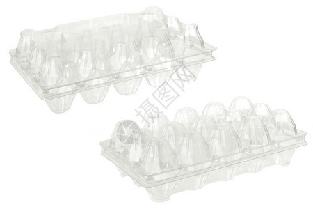 用于分离鸡蛋的透明塑料盒图片