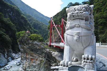 在太野子峡谷的大图片