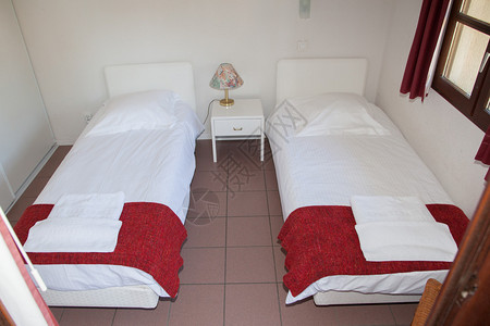 矢量单人床图片