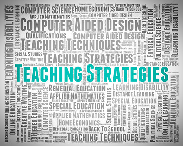 显示商业战略和规划的教学战略说明业图片