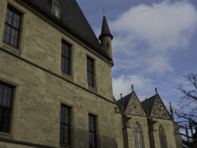 德国奥斯纳布吕克市背景图片