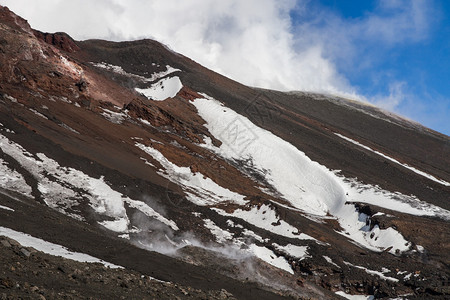 Etna火山爆发的惊人现象图片