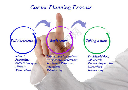 职业规划流程示意图图片
