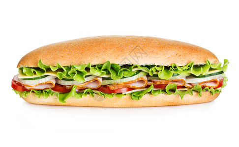 大美味的三明治特制孤图片