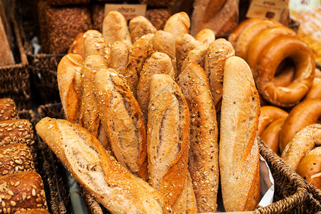 Yehuda市场面包柜台图片
