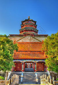 北京颐和园景观图片