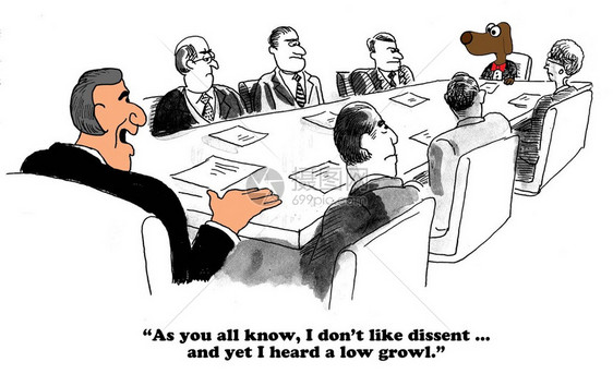 商业漫画关于一个大权在外的老板图片